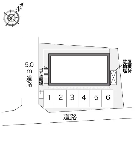 ★手数料０円★愛甲郡愛川町中津　月極駐車場（LP）